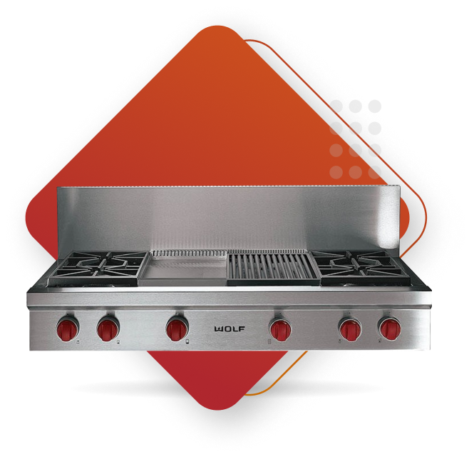 Wolf Rangetop Appliance Repair San Mateo | Wolf Appliance Masters