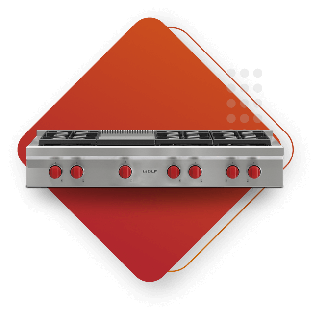 Wolf Rangetop Appliance Repair Plainview | Wolf Appliance Masters