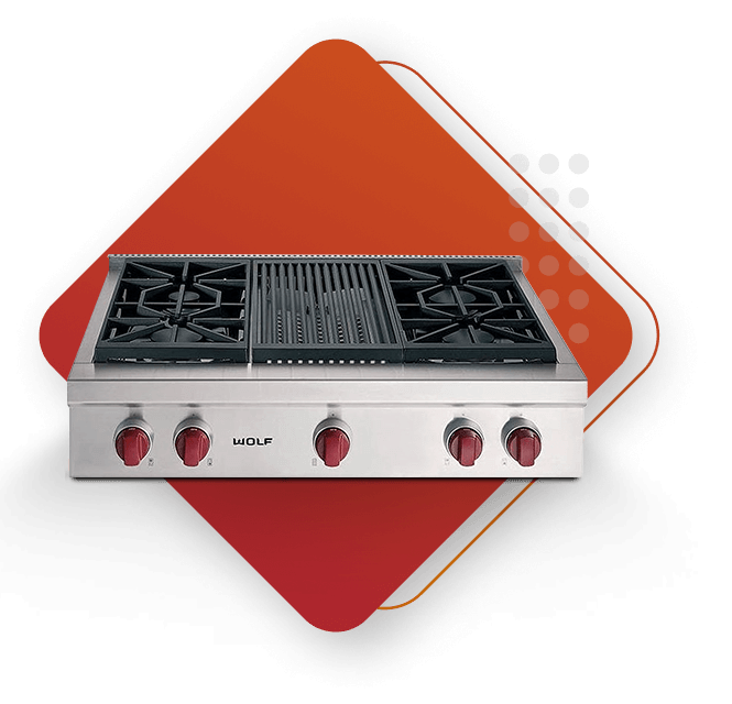 Wolf Rangetop Appliance Repair San Dimas | Wolf Appliance Masters