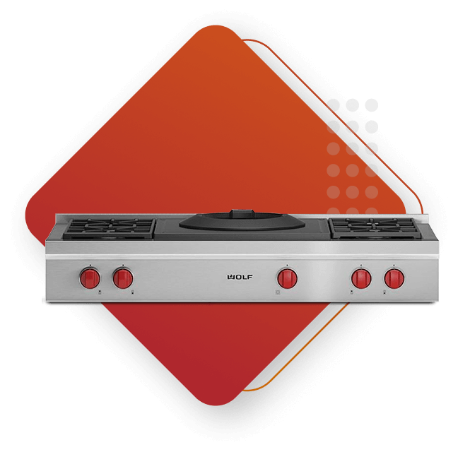 Wolf Rangetop Appliance Repair New Hyde Park | Wolf Appliance Masters